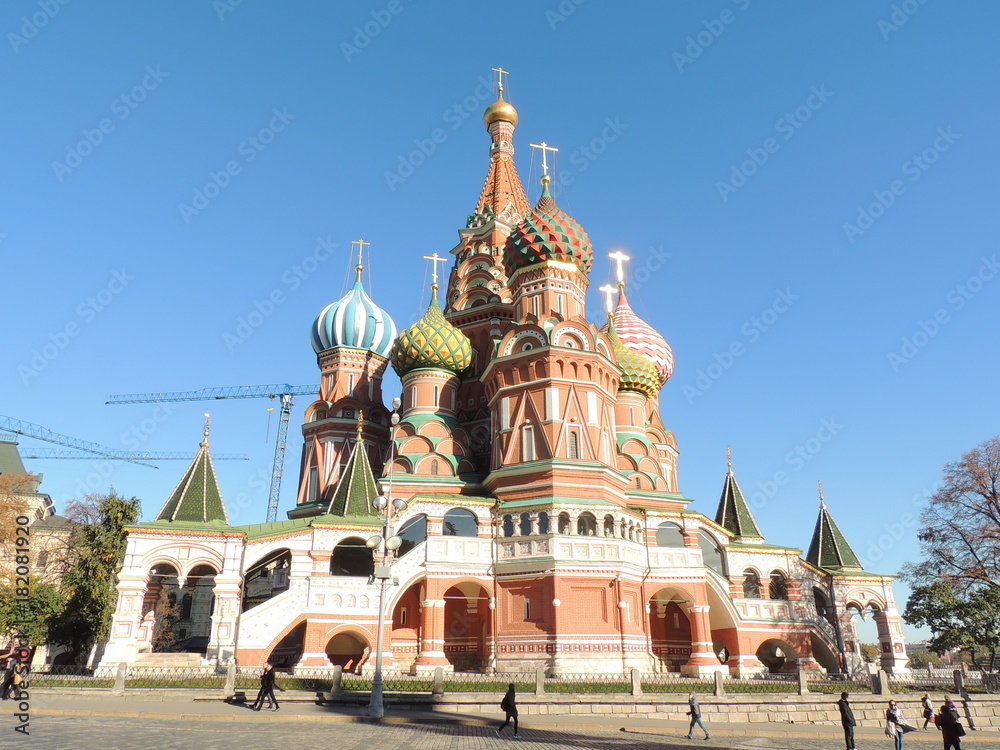 Fototapeta premium Москва. Кремль и Красная площадь