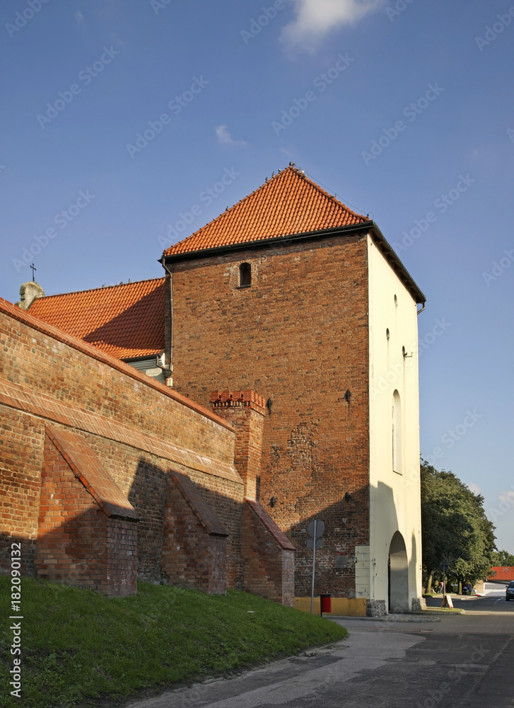 Grudziadz gate in Chelmno. Poland