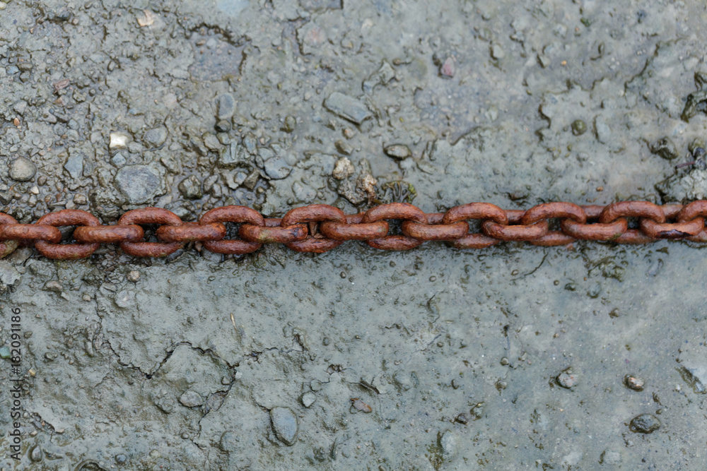 Rusty chain