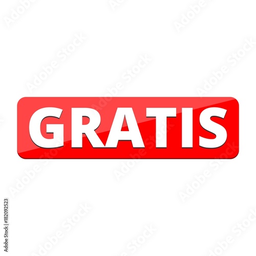 Gratis sign, icon, stamp 