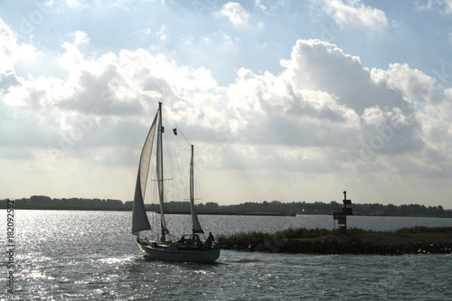 Sailing on the Markermeer photo