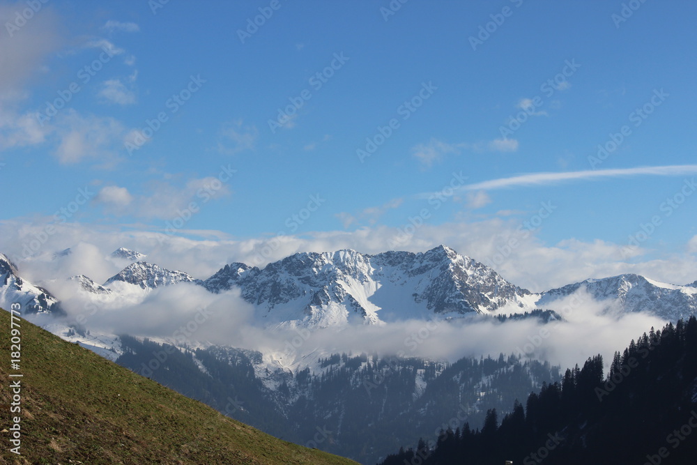 Berge der Alpen