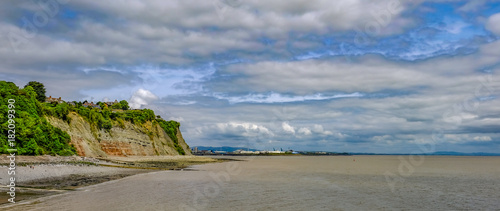 View of Penarth Head from the pier.