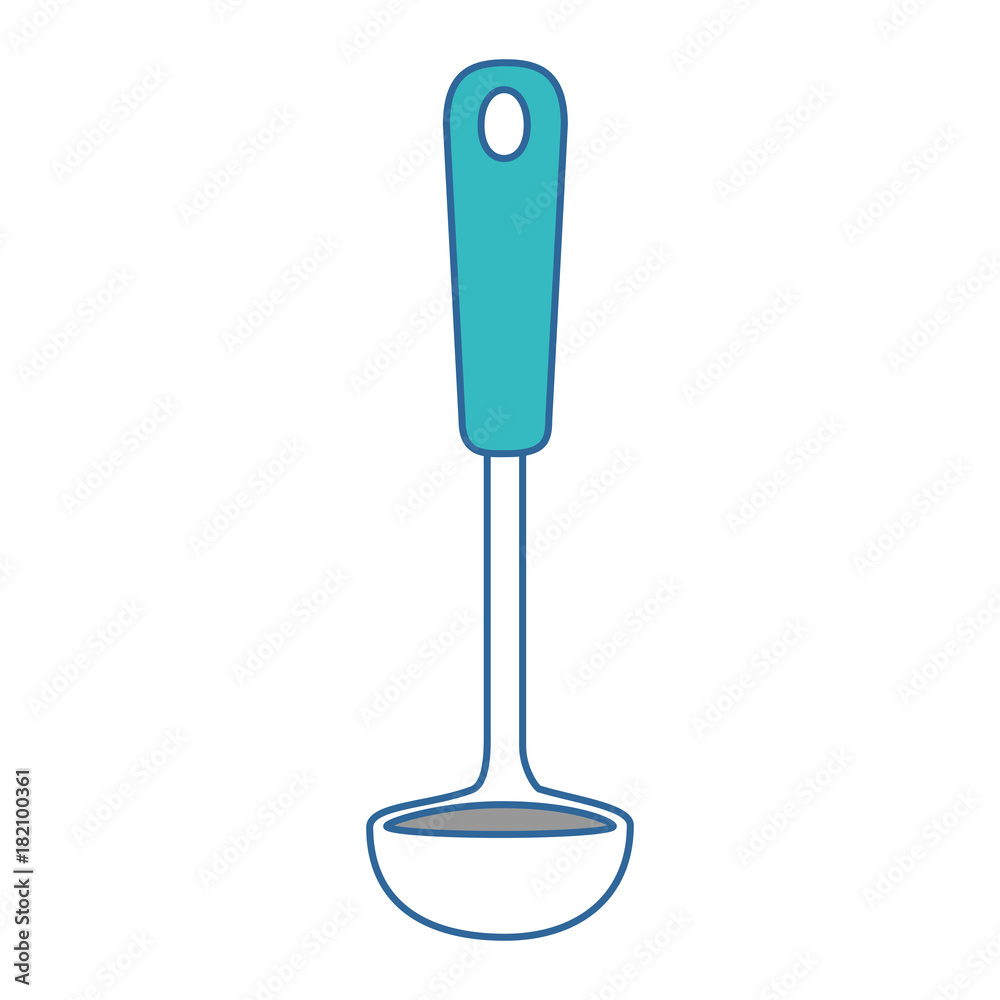 soup ladle isolated icon vector illustration design