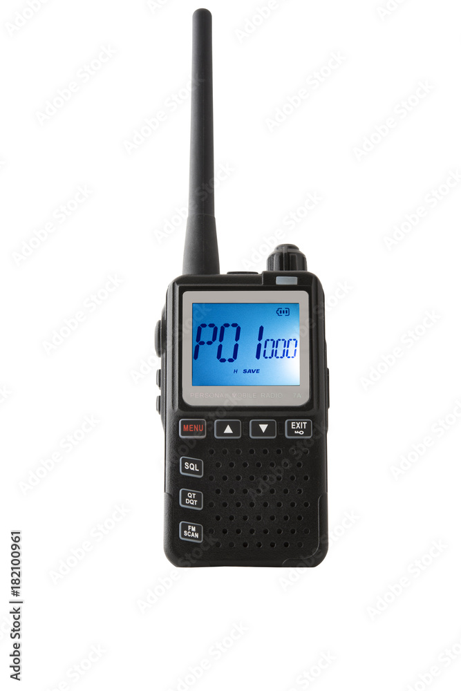 walkie-talkie isolated on white background photo walkie-talkie isolated on white background photo