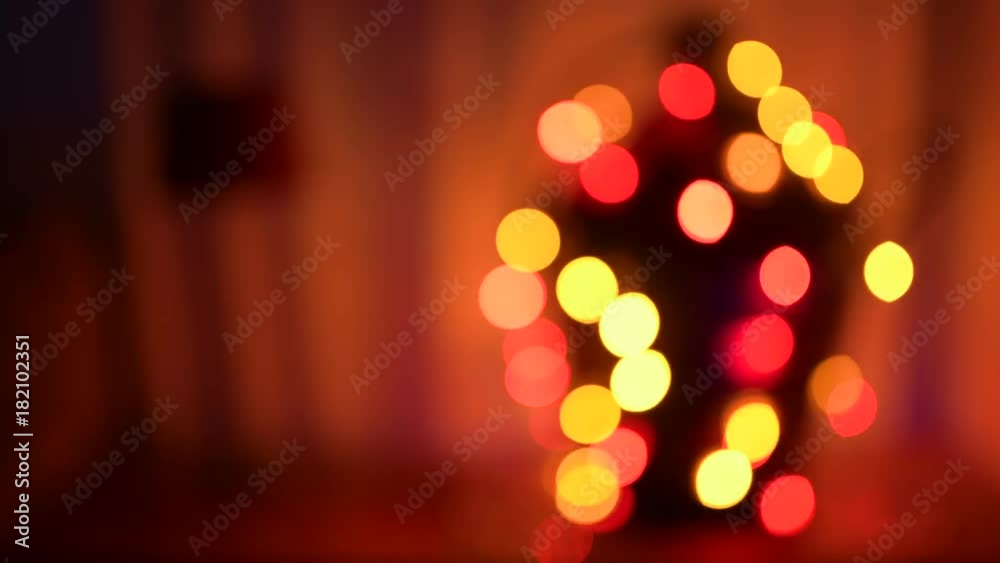 Carboy Decorated Christmas tree,