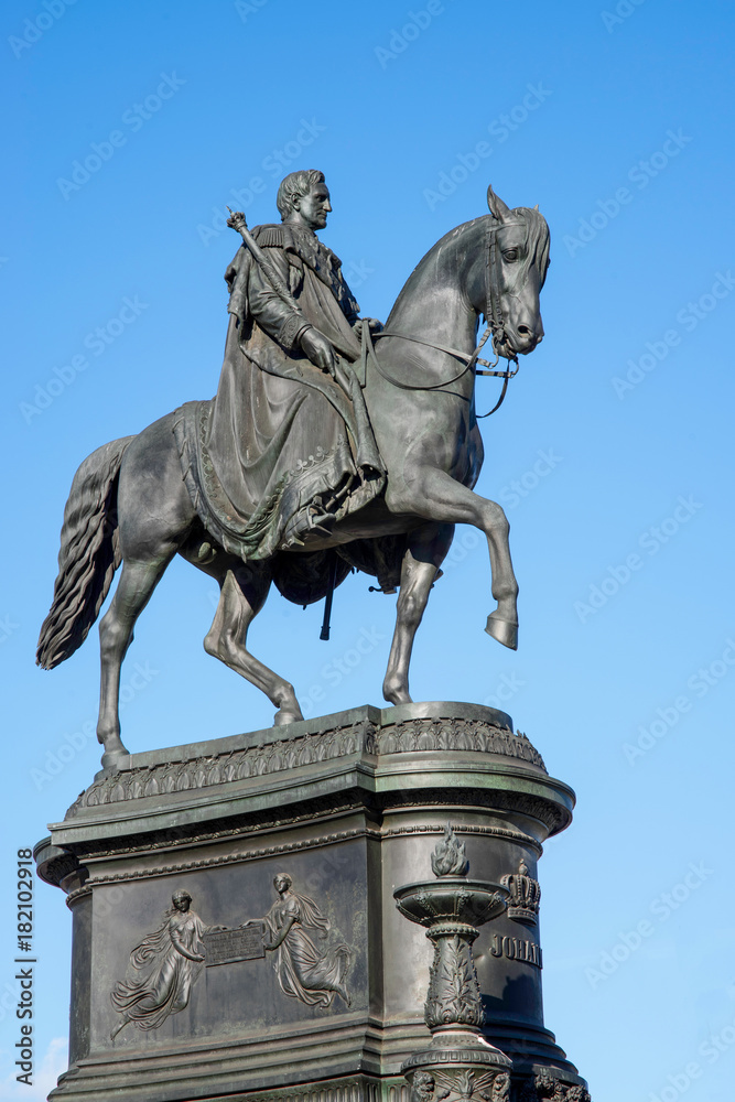 Obraz premium König Johann, Dresden