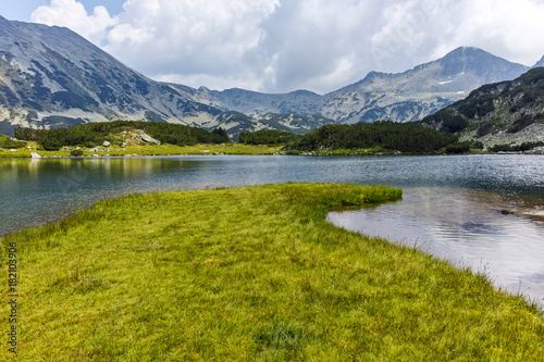 Banderishki chukar peak and Muratovo lake, Pirin Mountain, Bulgaria © hdesislava