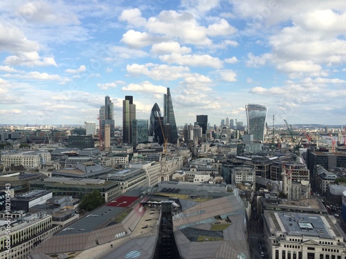 London Skyline from St Paul cathedral