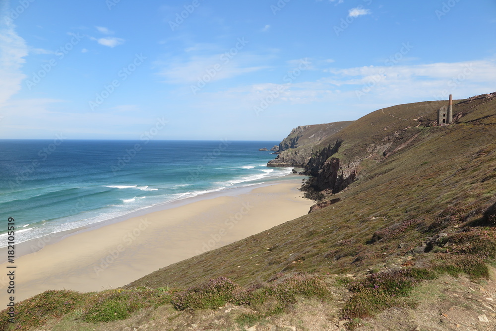 Chapel Porth Beach bei St.Agnes, Cornwall