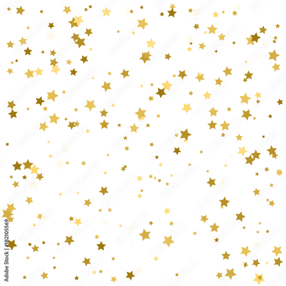 Gold confetti background Stock Vector by ©Alona_S 125384696