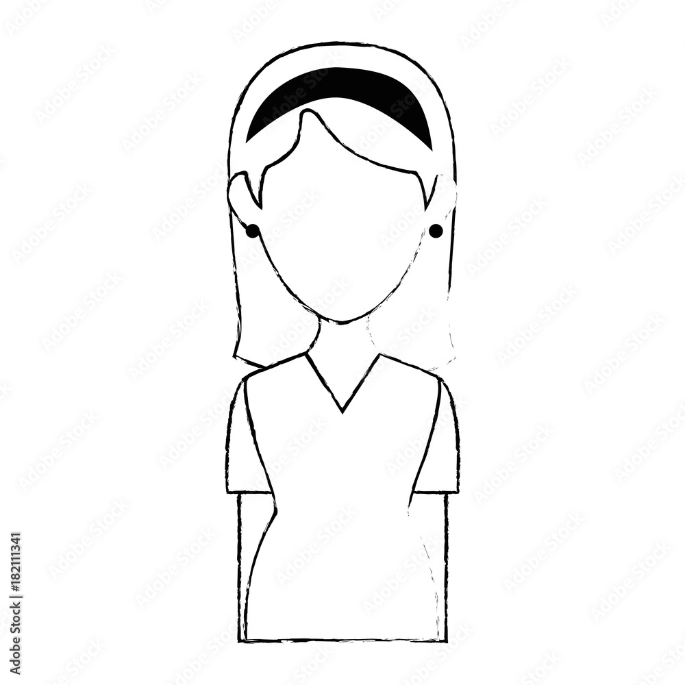 beautiful woman avatar character vector illustration design beautiful woman avatar character vector illustration design