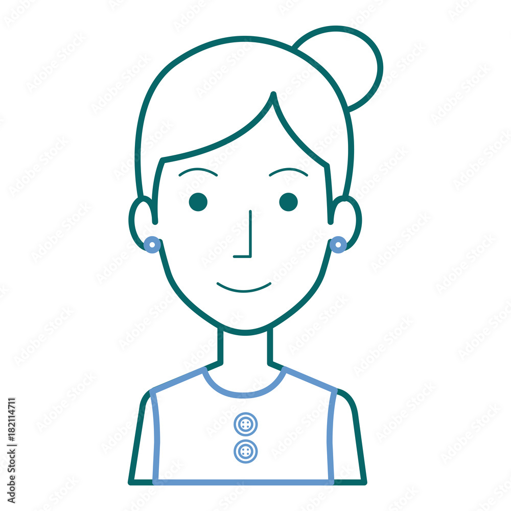 beautiful woman avatar character vector illustration design beautiful woman avatar character vector illustration design