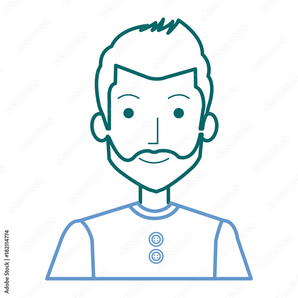 young man avatar character vector illustration design young man avatar character vector illustration design