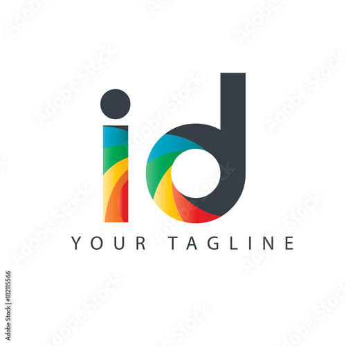 Initial Letter ID Design Logo