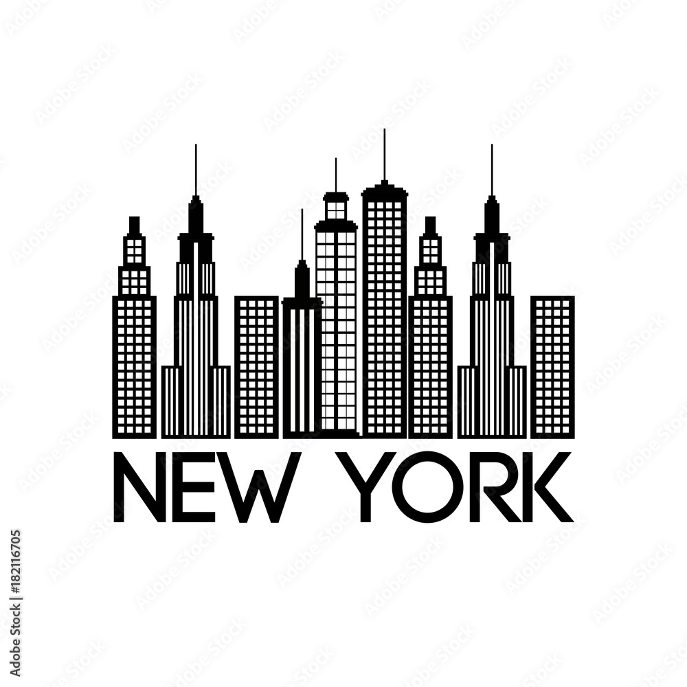 new york city scene vector illustration design new york city scene vector illustration design