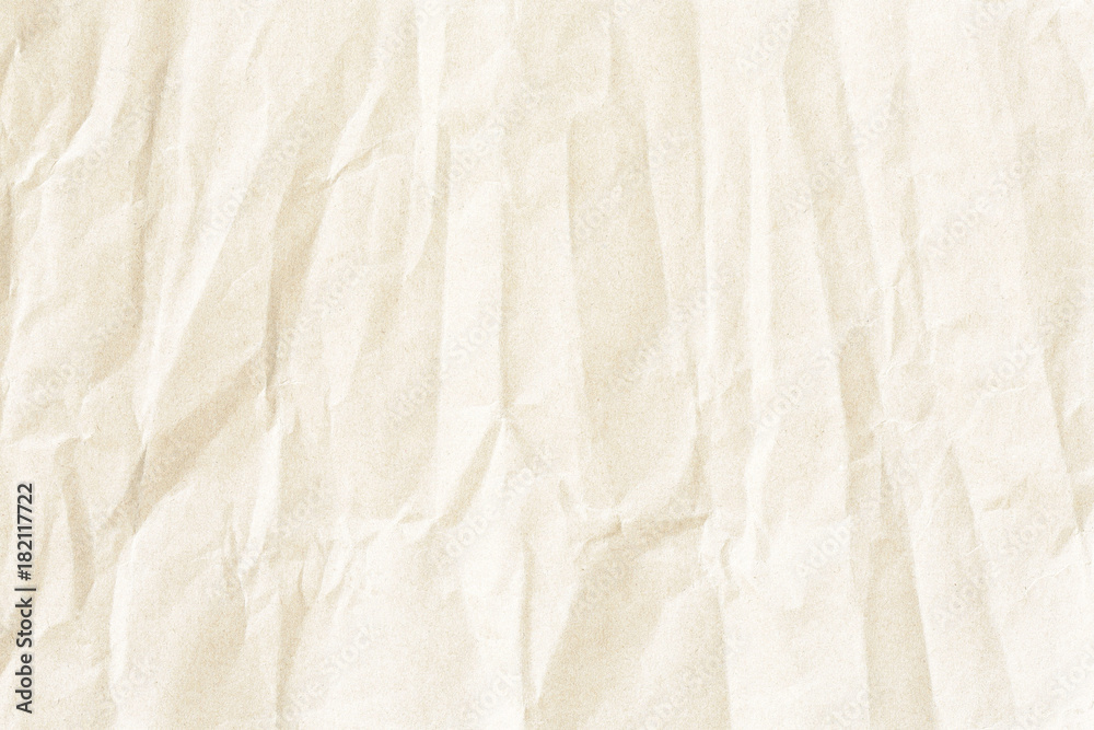 Obraz premium Crumpled pale paper texture