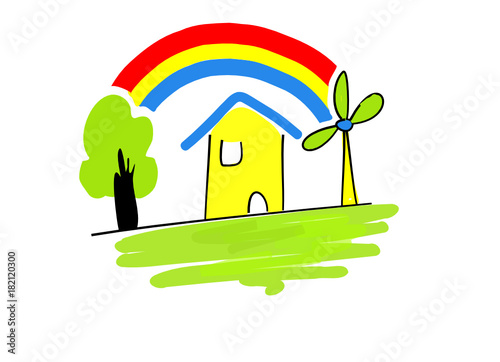 écologie dessin enfant