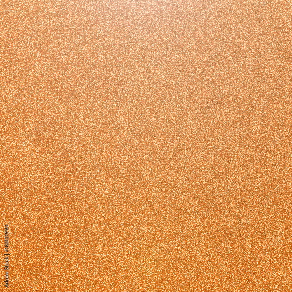 Fototapeta premium Copper glitter texture background of rustic orange metallic Christmas holiday decoration backdrop design element