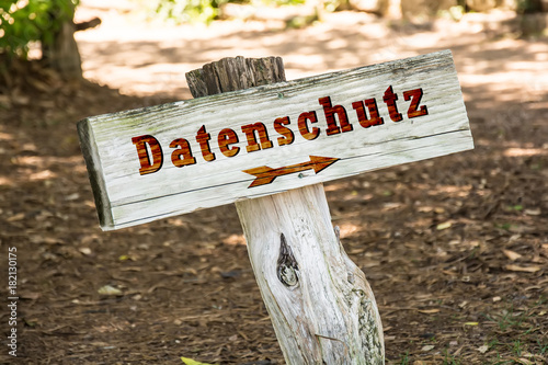 Schild 263 - Datenschutz