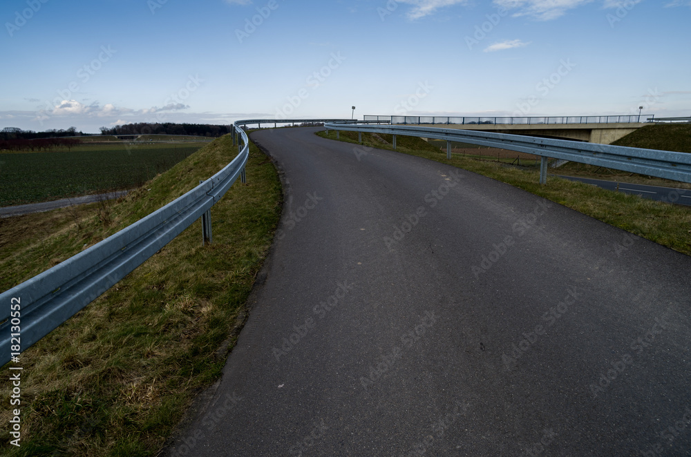 Fototapeta premium Landstraße