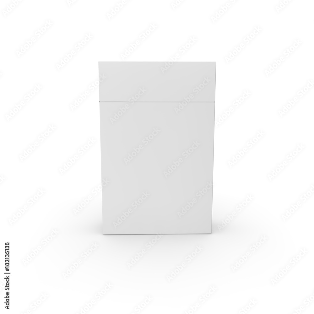 Empty pack for traditional cigarettes. Rod designer Empty pack for traditional cigarettes. Rod designer