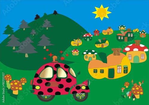 animals - lady beetle 