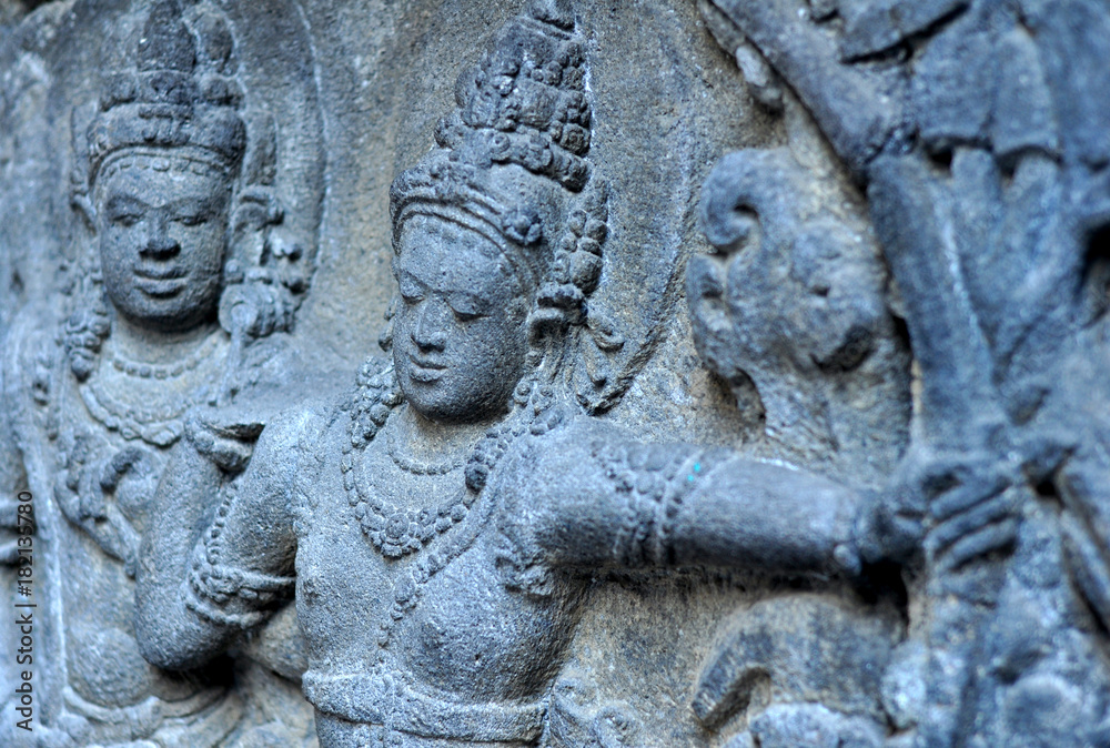 Prambanan Temple Relief