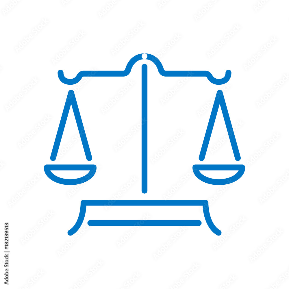 Weight Scale Schematic Icon on Vector Illustration Weight Scale Schematic Icon on Vector Illustration