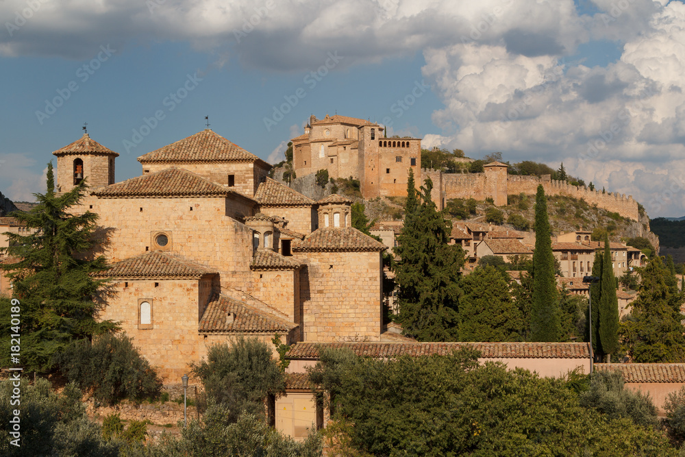 A view to pictiresque Alquezar village, Spain