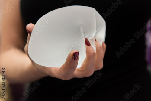 silicone implant women's breasts