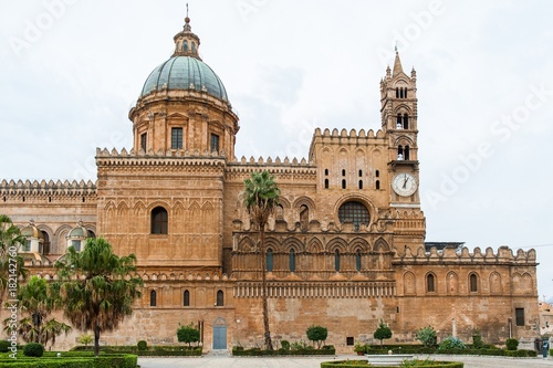 Cathedral baroque church, Palermo, Sicily, Italy