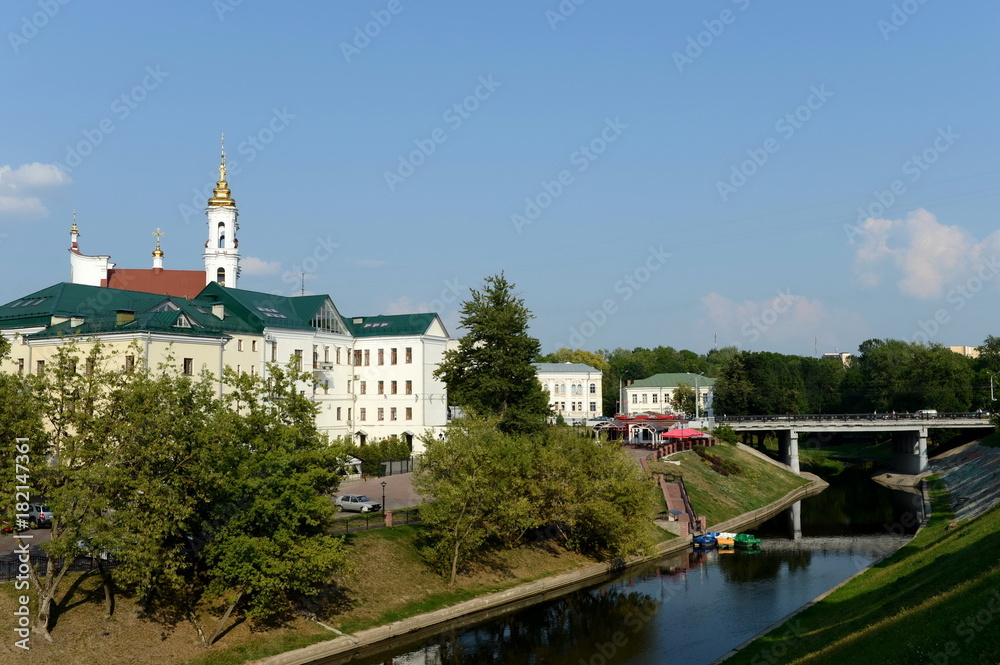 View of the historical center of Vitebsk.
