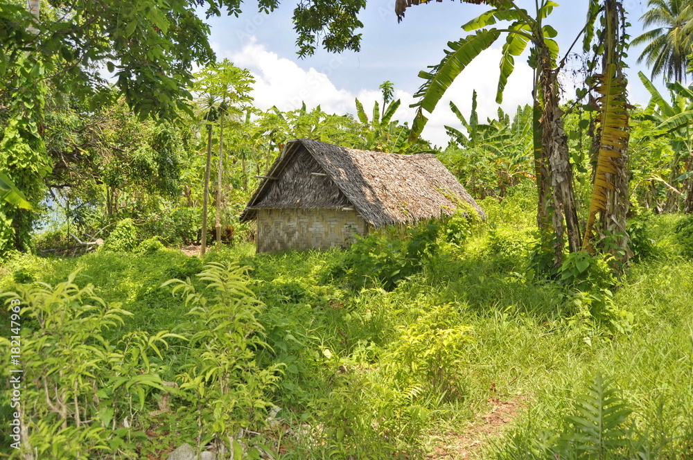Wooden House on Wala Island, Vanuatu Wooden House on Wala Island, Vanuatu