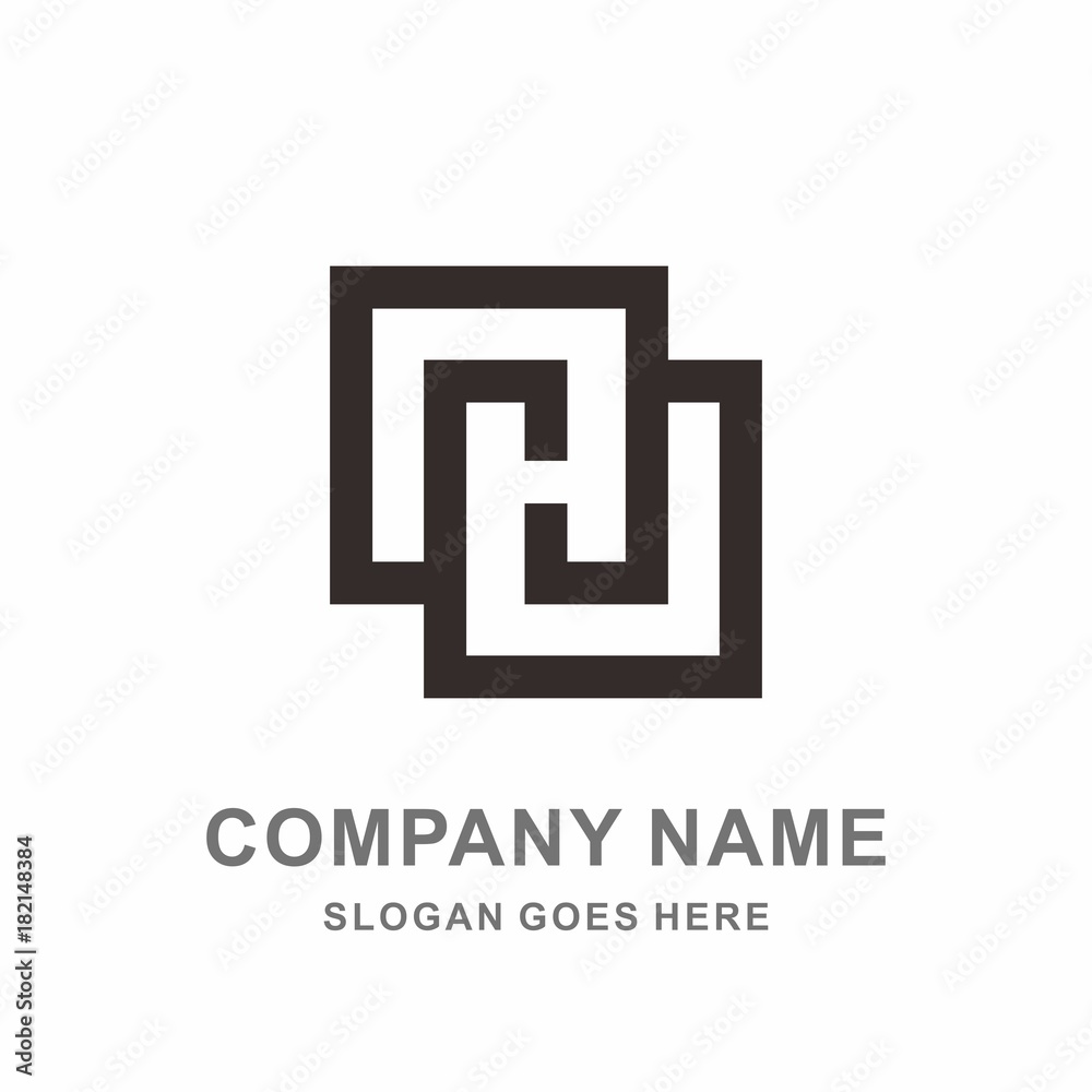 Monogram Letter H Geometric Infinity Square Cube Architecture Construction Business Company Stock Vector Logo Design Template Monogram Letter H Geometric Infinity Square Cube Architecture Construction Business Company Stock Vector Logo Design Template