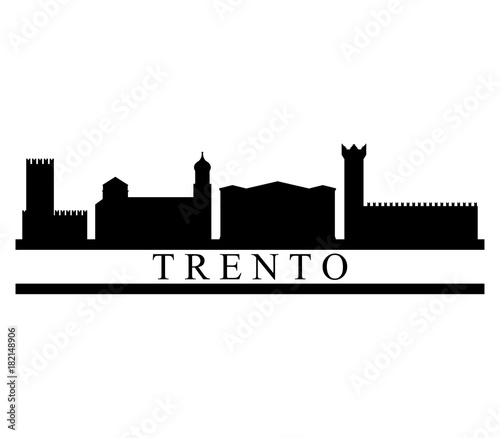 skyline trento photo