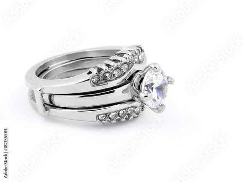 Jewel ring - Stainless steel