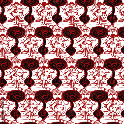 Snake Charmer Tessellation