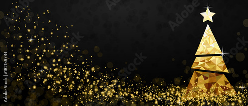 Weihnachtsbaum - Gold