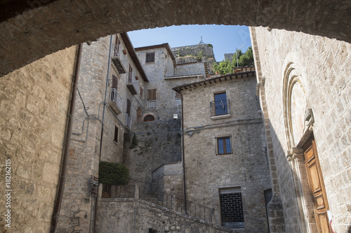 Fototapeta Naklejka Na Ścianę i Meble -  Civitella del Tronto (Teramo, Abruzzi, Italy)