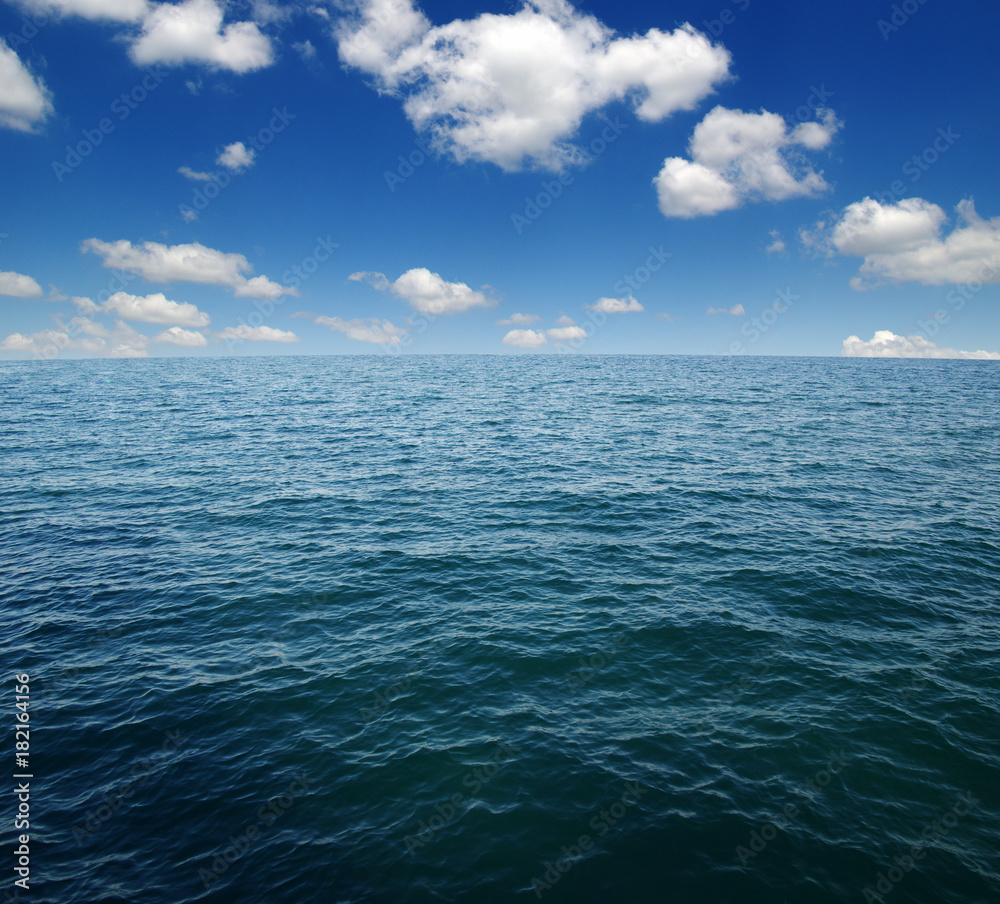 Obraz premium Blue sea water surface