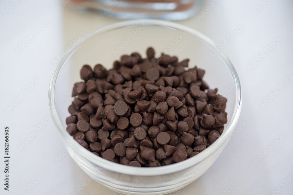 Close up Chocolate Chip. (selective focus) Close up Chocolate Chip. (selective focus)