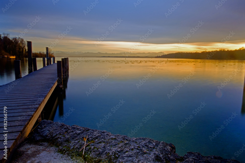 Starnberg Lake Sunset 2