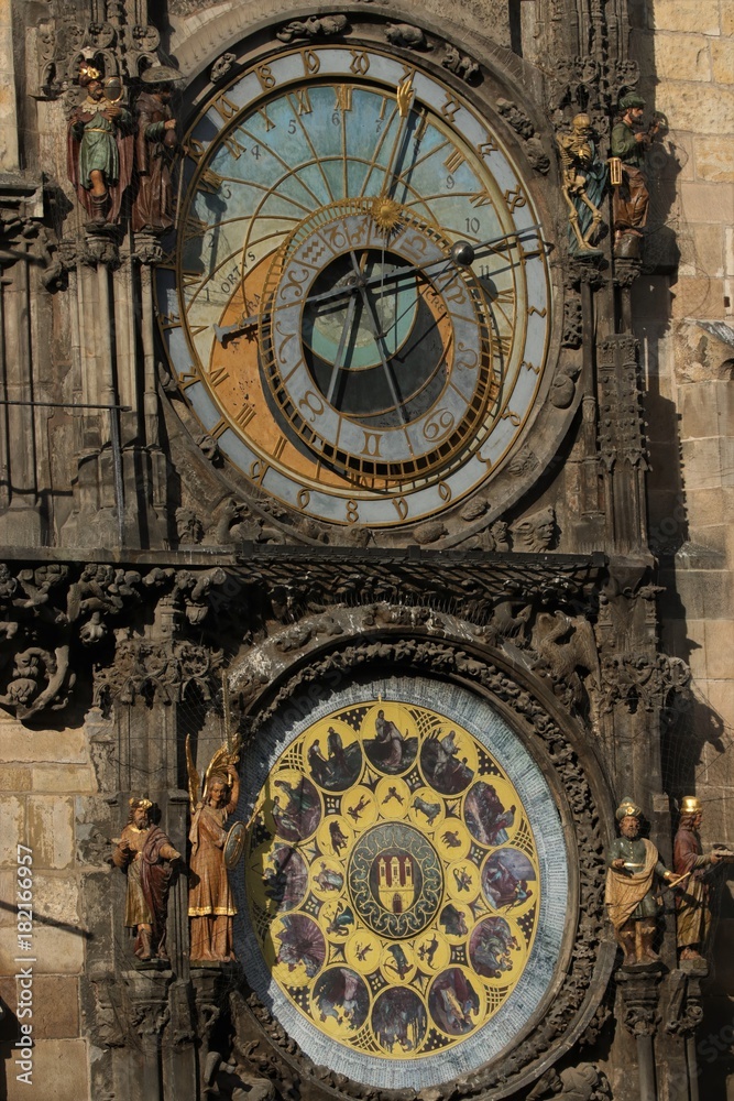 Obraz premium astronomical clock, Prague, Czech Republic 