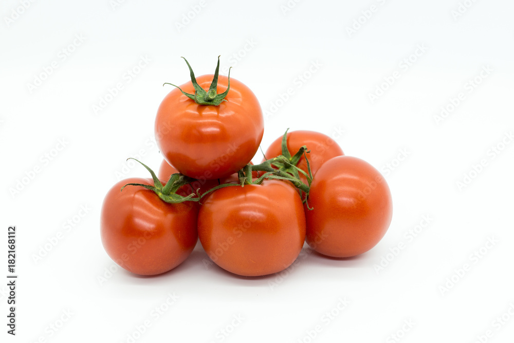 Tomaten auf einen Haufen