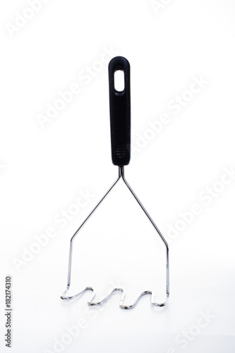 фотографія Potato smasher on isolated white studio background