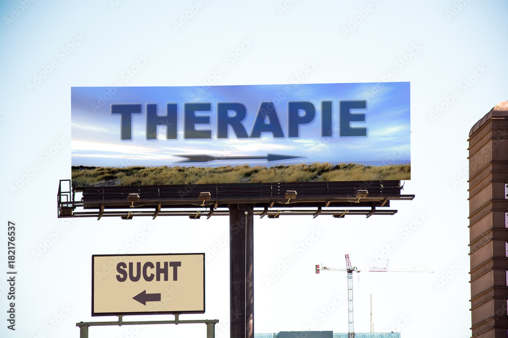 Schild 298 - Suchttherapie