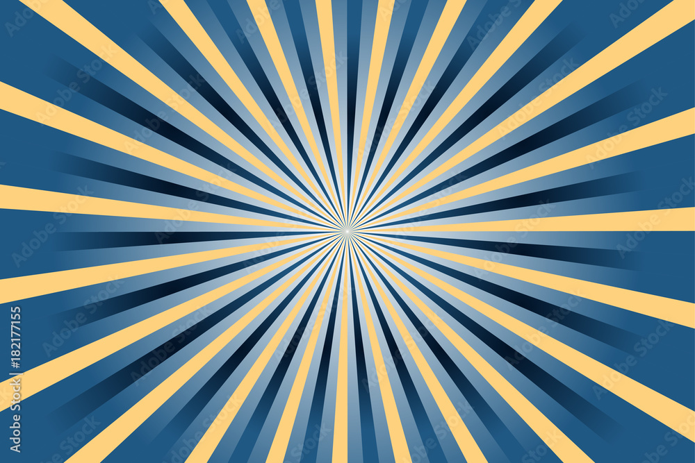 Fototapeta premium sunburst ray vector gradient color background - Christmas theme