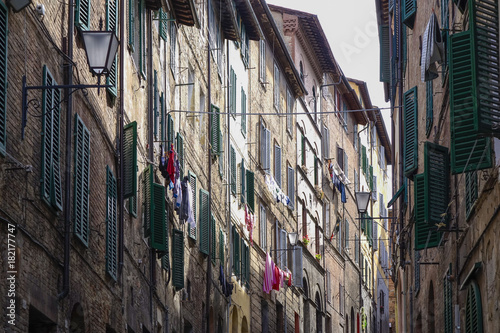 Old Town in Siena, Italy © pwmotion