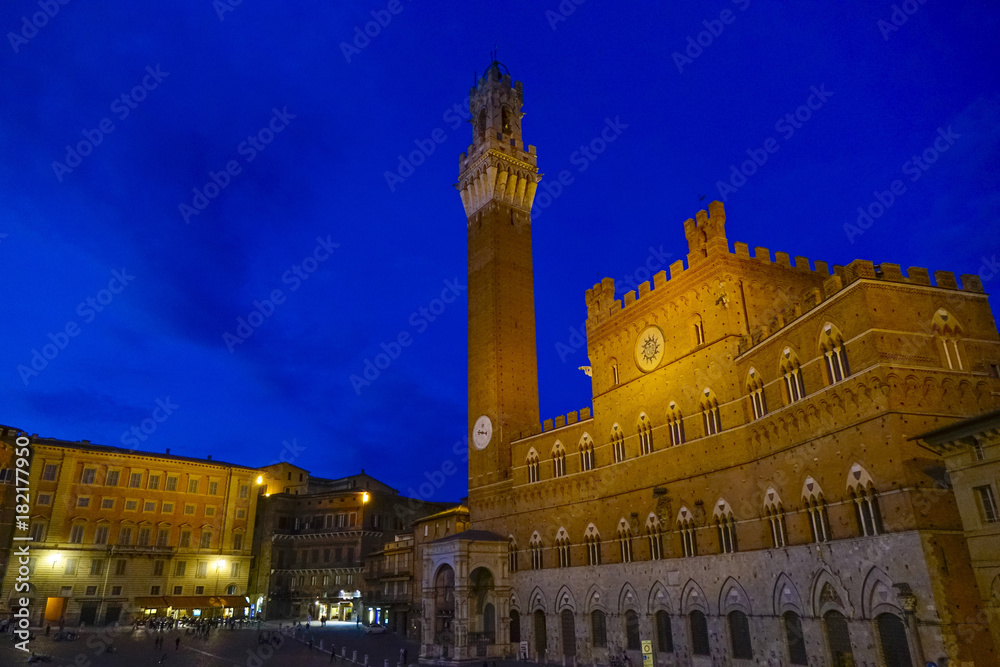 Siena, Palazzo Pubblico with Tower